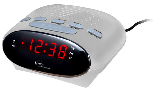 ELITE Radiosveglia a corrente - ARGENTO - Electric radio alarm clock - SILVER DV-985_S Multifunction - Armbanduhr Silber
