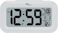 ELITE Sveglia digitale con luce LED automatica (sensore crepuscolare) - BIANCO - Digital alarm clock with automatic LED light (twilight sensor) - WHITE DV201_W Multifunction - Armbanduhr Weiss ansicht-2