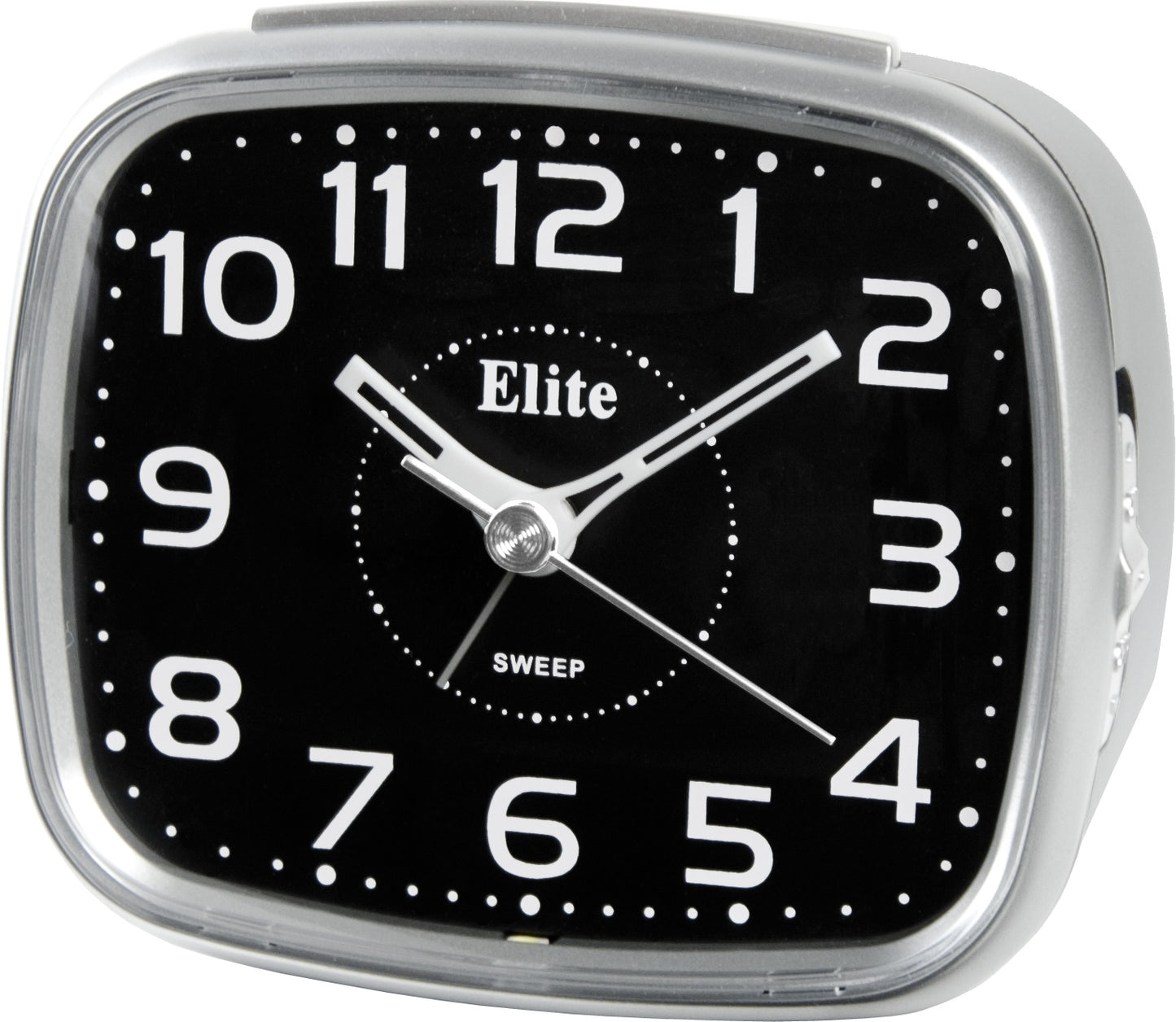 ELITE Sveglia silent con luce LED e snooze - ARGENTO - Silent alarm clock with LED light and snooze - SILVER ST5630_S Multifunction - Armbanduhr Silber