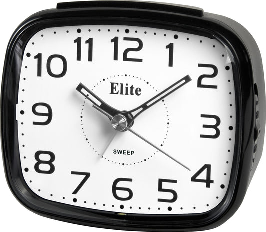 ELITE Sveglia silent con luce LED e snooze - NERO - Silent alarm clock with LED light and snooze - BLACK ST5630_B Multifunction - Armbanduhr Schwarz