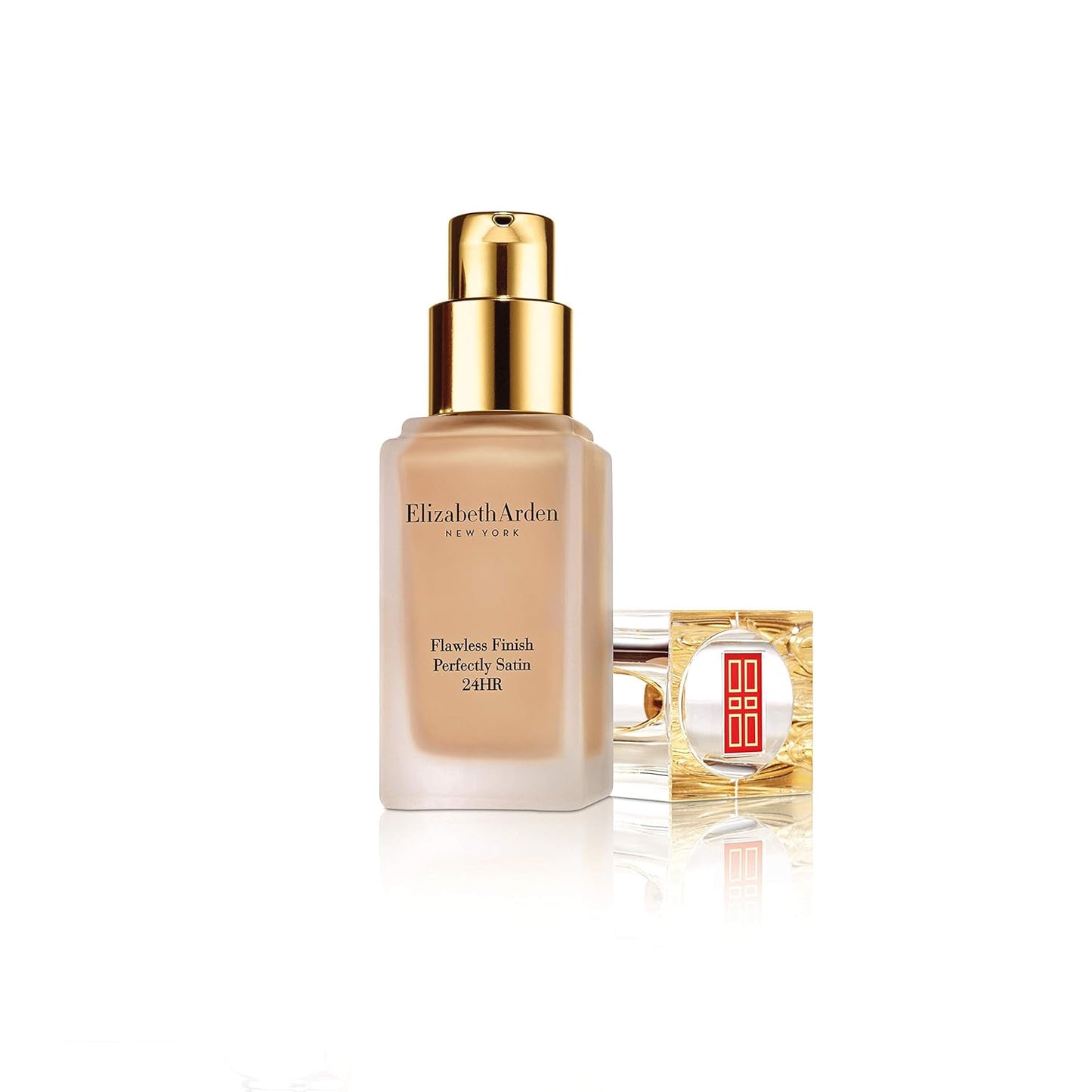 Elizabeth Arden, Flawless Finish Perfectly Satin 24H, Matt, Flüssige Grundierung, Sahne, SPF 15, 30 ml