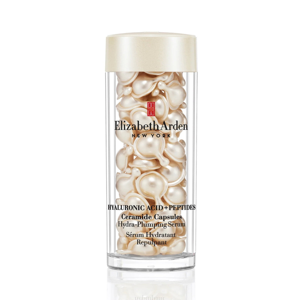 Elizabeth Arden Hyaluronic Acid Peptides Ceramide Serumkapseln für das Gesicht, 60 Stück