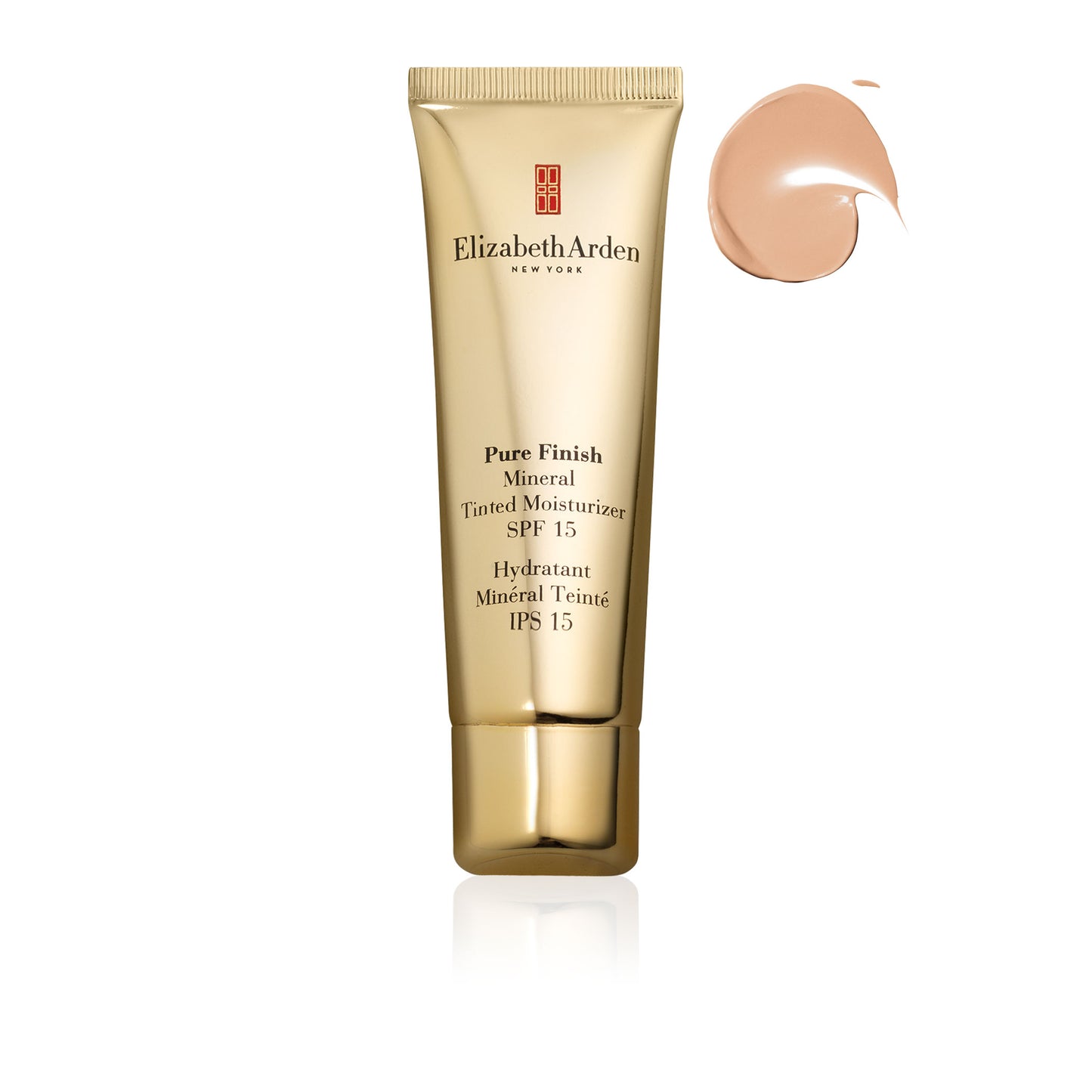 Elizabeth Arden Elizabeth Arden, Pure Finish, Feuchtigkeitsspendend, Getönte Feuchtigkeitscreme, 03, Mittel, SPF 15, 50 ml *T