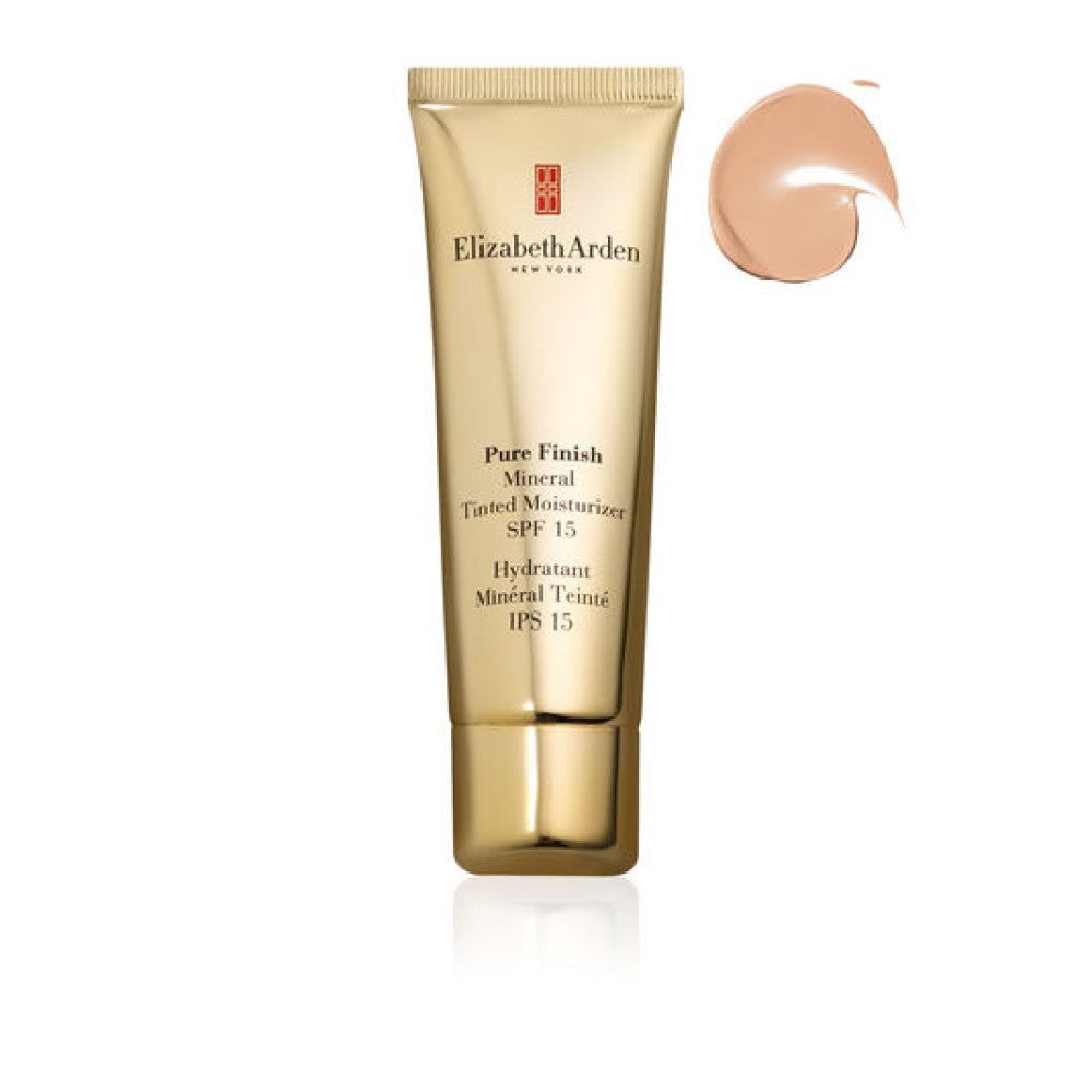 Elizabeth Arden Elizabeth Arden, Pure Finish, Feuchtigkeitsspendend, Getönte Feuchtigkeitscreme, 04, Tief, SPF 15, 50 ml *Tes