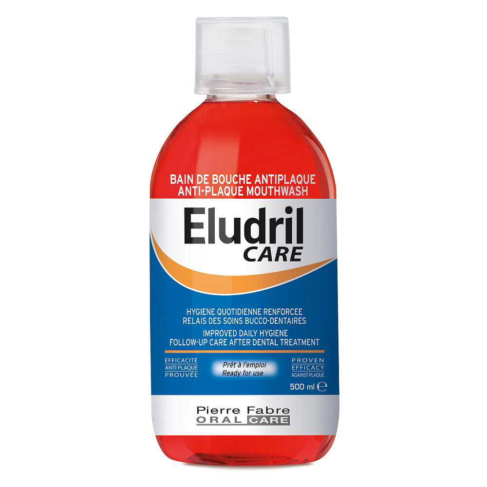 Eludril Eludril, Mundwasser, Anti-plaque, 500 ml Regular