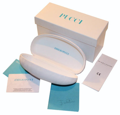 EMILIO PUCCI SUNGLASSES EP0009 BLACK EP0009-05B 61-16-135 Sonnenbrille Schwarz ansicht-2