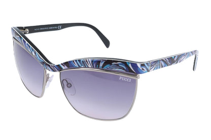 EMILIO PUCCI SUNGLASSES EP0009 BLACK EP0009-05B 61-16-135 Sonnenbrille Schwarz