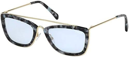 EMILIO PUCCI SUNGLASSES EP0044-O COLOURED HAVANA EP0044-O-55V 53-19-135 Sonnenbrille Rot