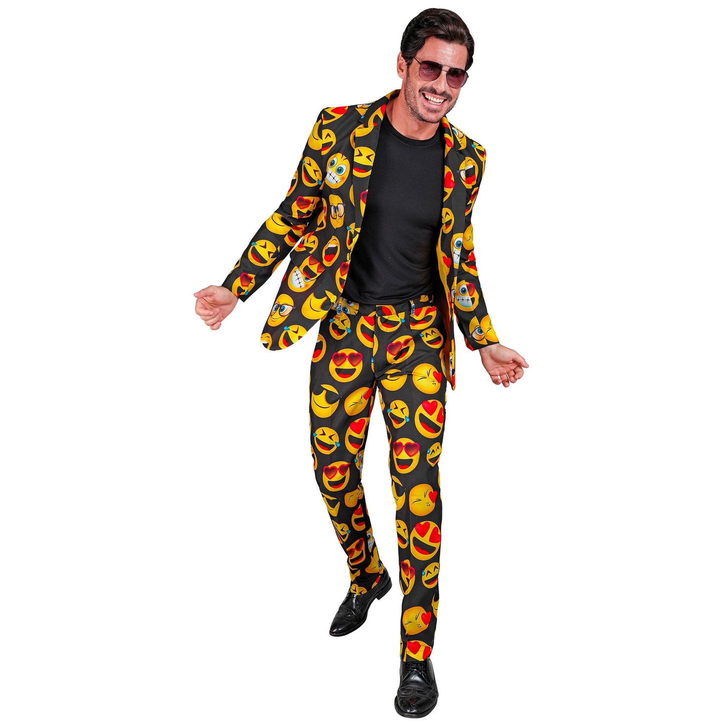 "EMOJI PARTY FASHION ANZUG" (Jackett, Hose) – Detailansicht