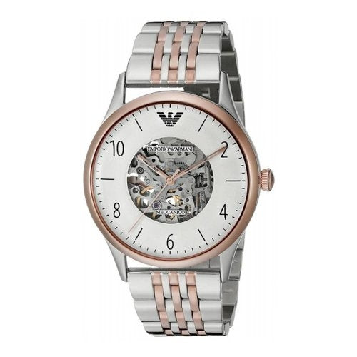 EMPORIO ARMANI MECCANICO Mod. LUIGI ***SPECIAL PRICE*** AR1921 Only Time Armbanduhr 41 mm Gold ansicht-3
