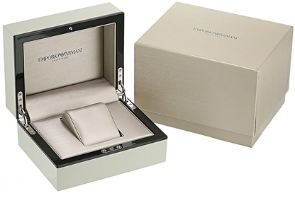 EMPORIO ARMANI SWISS MADE ARS3351 Only Time Armbanduhr 41 mm Gold