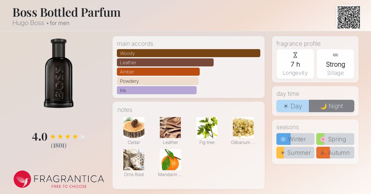 HUGO BOSS HUGO BOSS Boss Bottled Eau de Toilette 100 ml und Duschgel 100 ml Set Kosmetik