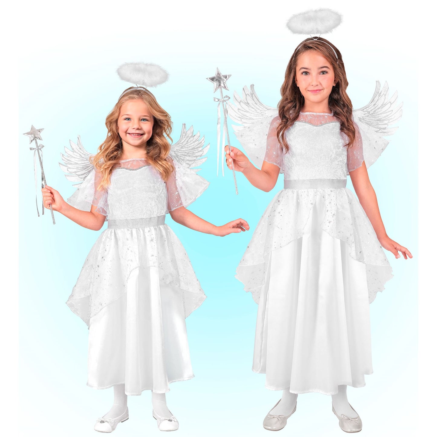 "ENGEL" (Kleid, Flügel, Heiligenschein) – Ansicht 4