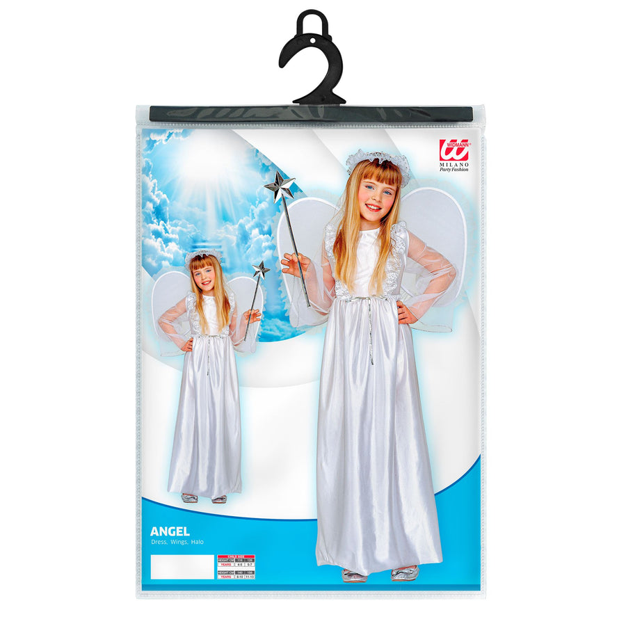 "ENGEL" (Kleid, Flügel, Heiligenschein) – Detailansicht