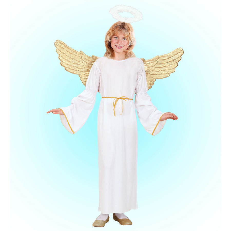 "ENGEL" (Kleid, Gürtel, Heiligenschein) – Detailansicht