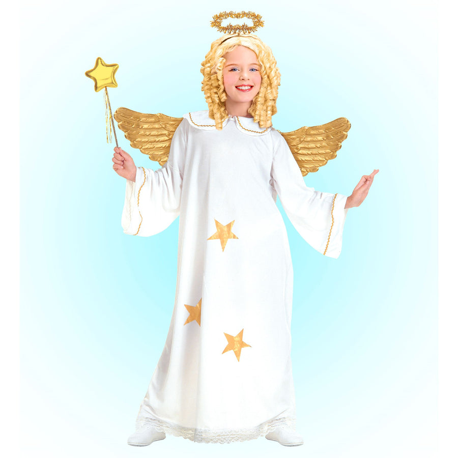 "ENGEL" (Kleid, Heiligenschein) – Vorderansicht