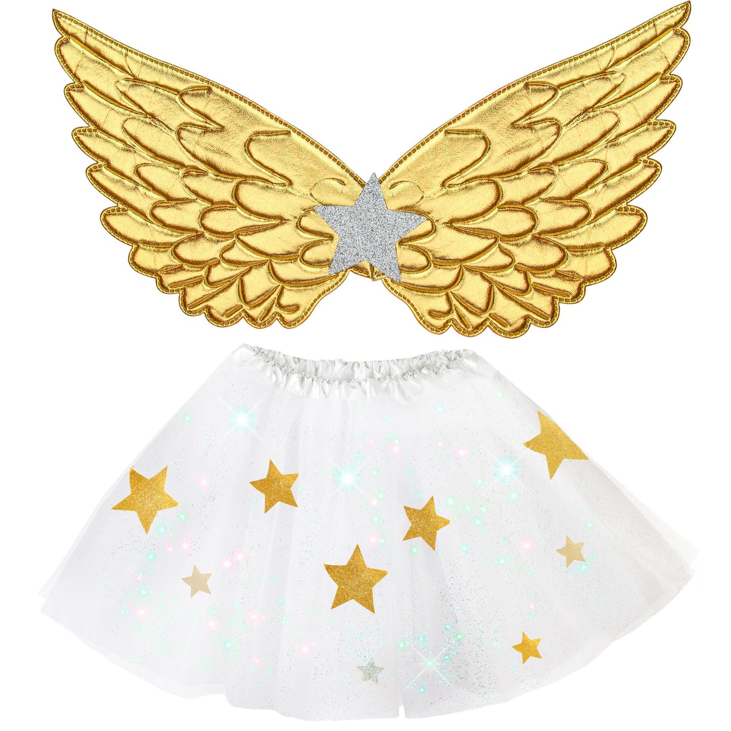 "ENGEL" (Tutu, Flügel) – Vorderansicht