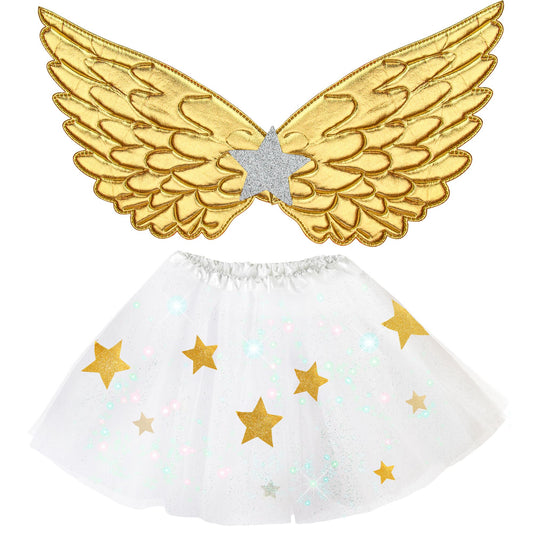 "ENGEL" (Tutu, Flügel) – Vorderansicht