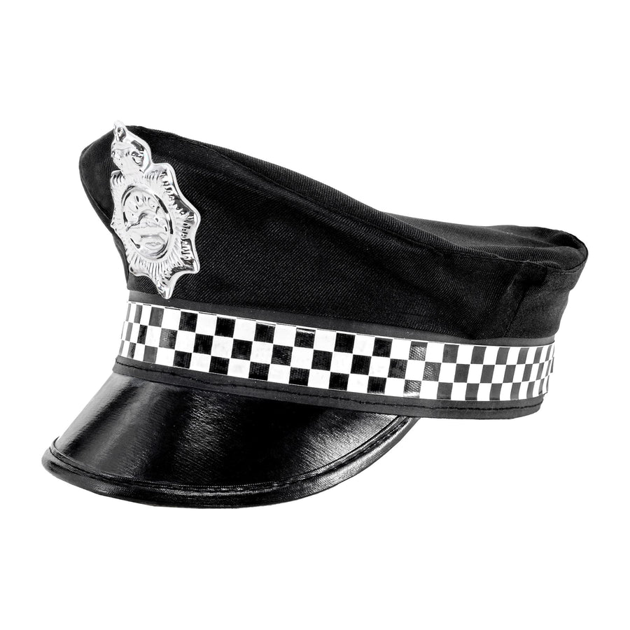 "ENGLISCHER POLIZISTENHUT" – Vorderansicht
