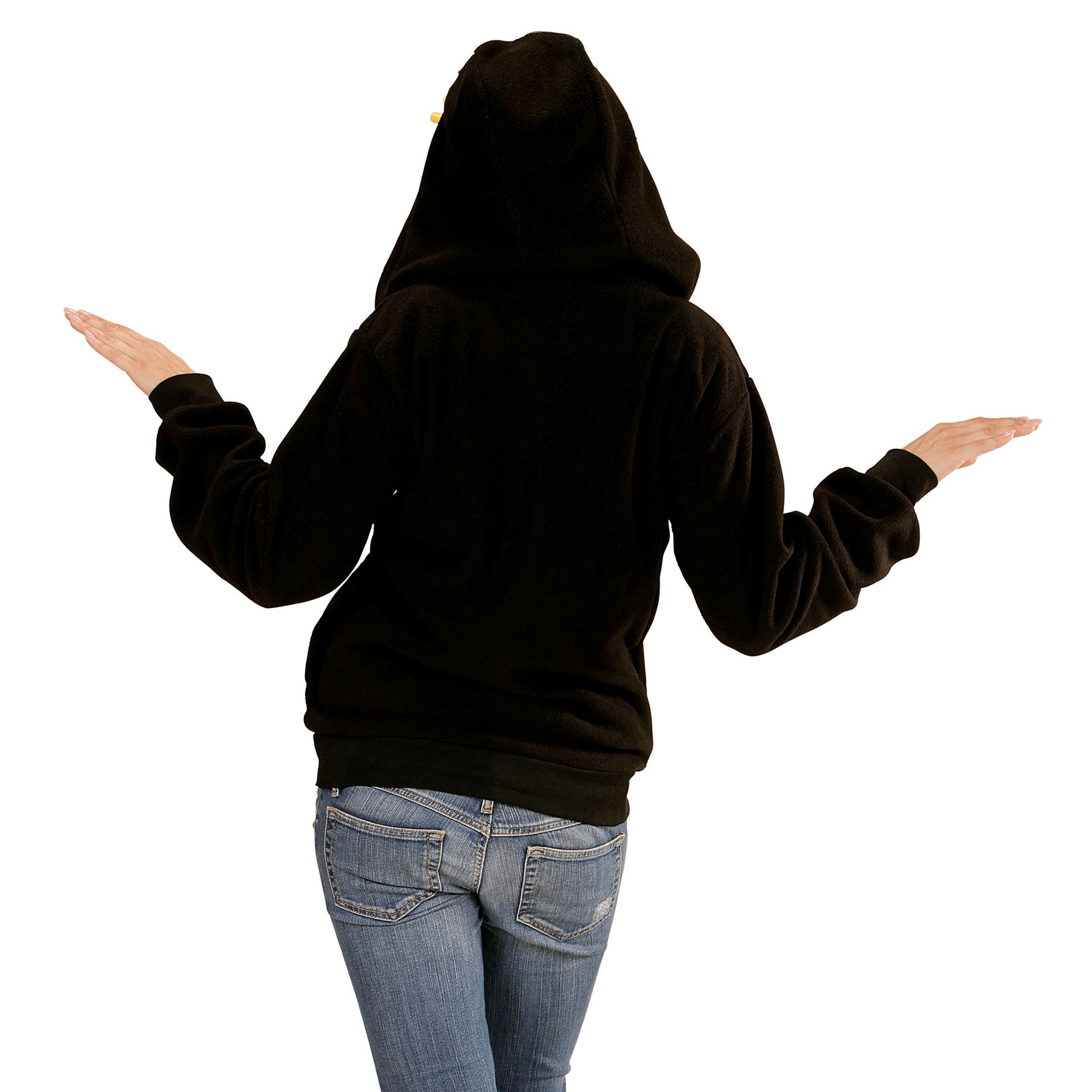 "ENTE" (Fleecejacke mit Kapuze) – Ansicht 4