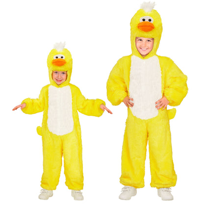 "ENTE SOFT PLÜSCHKOSTÜM" (Overall mit Kapuze) – Vorderansicht