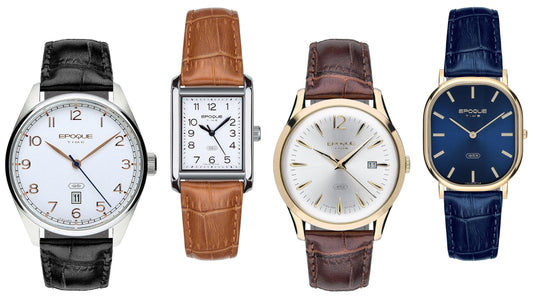 EPOQUE TIME Mod. EPOQUE SERIE 50 – SET 4 PCS 4173 Analoguhr Armbanduhr