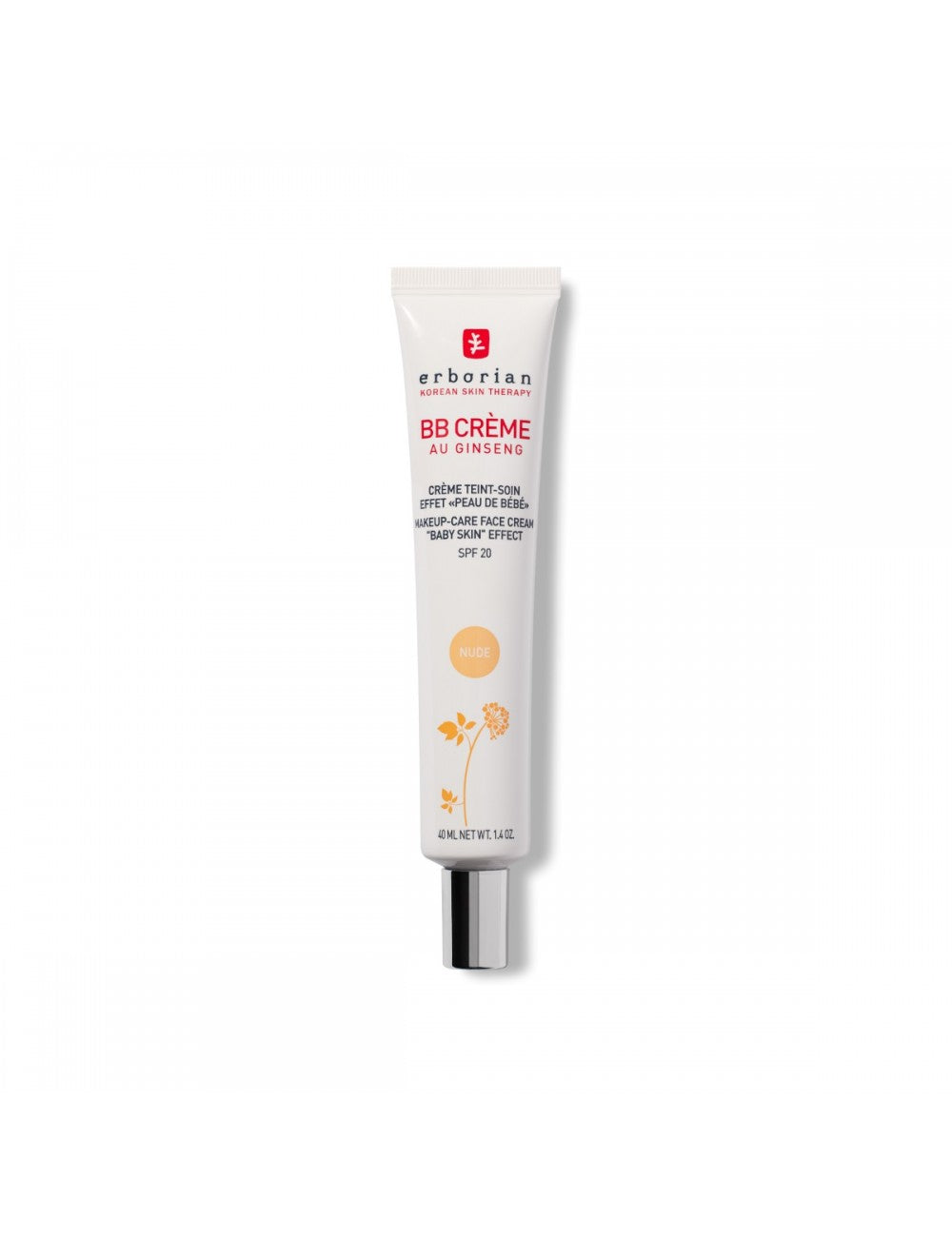 Erborian, B.B Cream, Ginseng, BB-Creme, Nackt, SPF 20, 15 ml