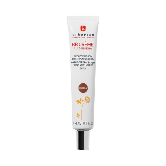 Erborian Erborian, B.B Cream, Ginseng, Matt, BB-Creme, Schokolade, SPF 20, 40 ml Regular