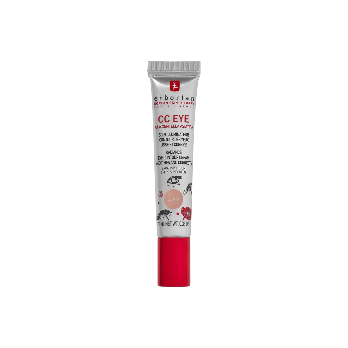 Erborian, CC, Strahlkraft, Augencreme Concealer, Clair, 10 ml