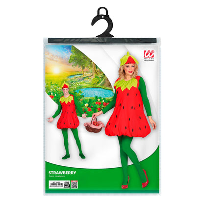 "ERDBEERE" (Kleid, Kopfschmuck) – Ansicht 5