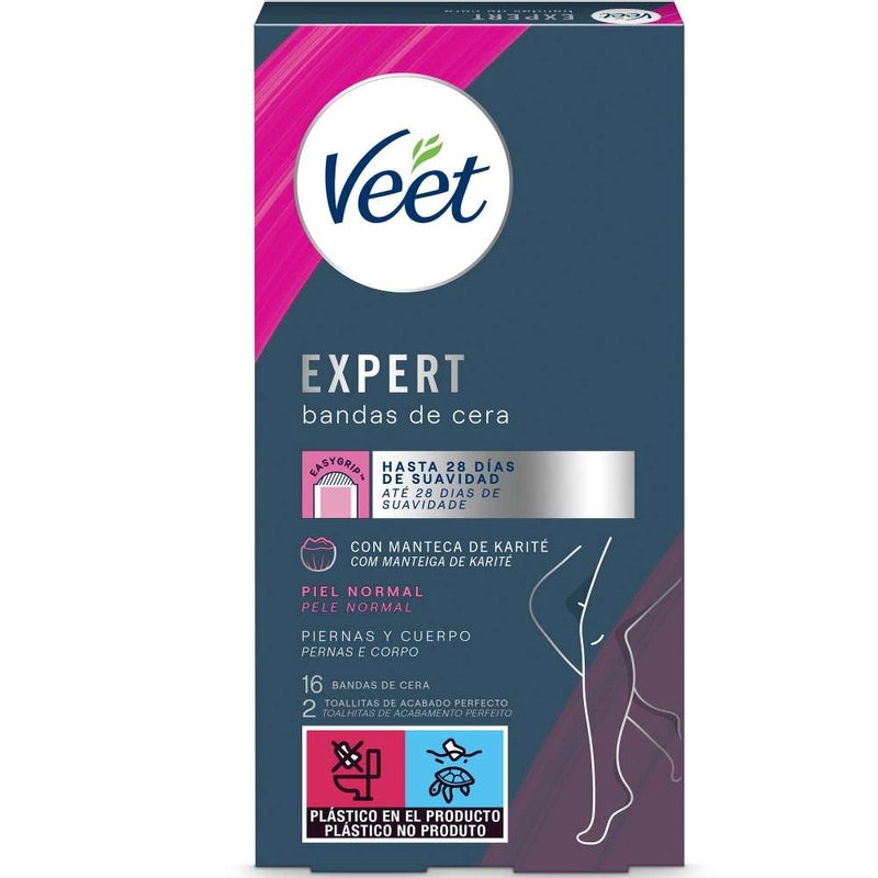 VEET VEET Depil Veet Banda Corporal Expert 16 Enthaarungsstreifen für den Körper Kosmetik