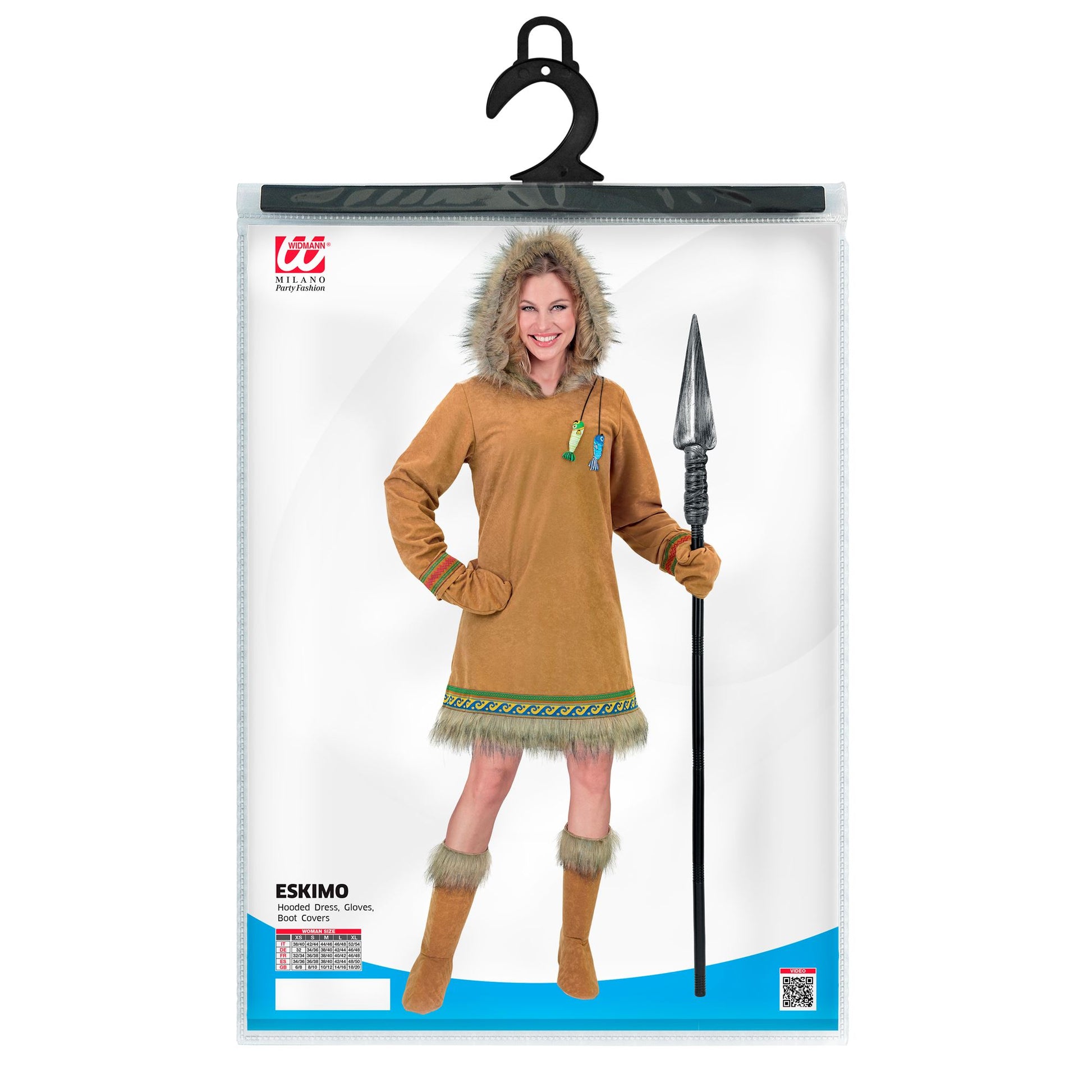 "ESKIMO" (Kleid mit Kapuze, Handschuhe, Stiefelüberzieher) – Ansicht 5