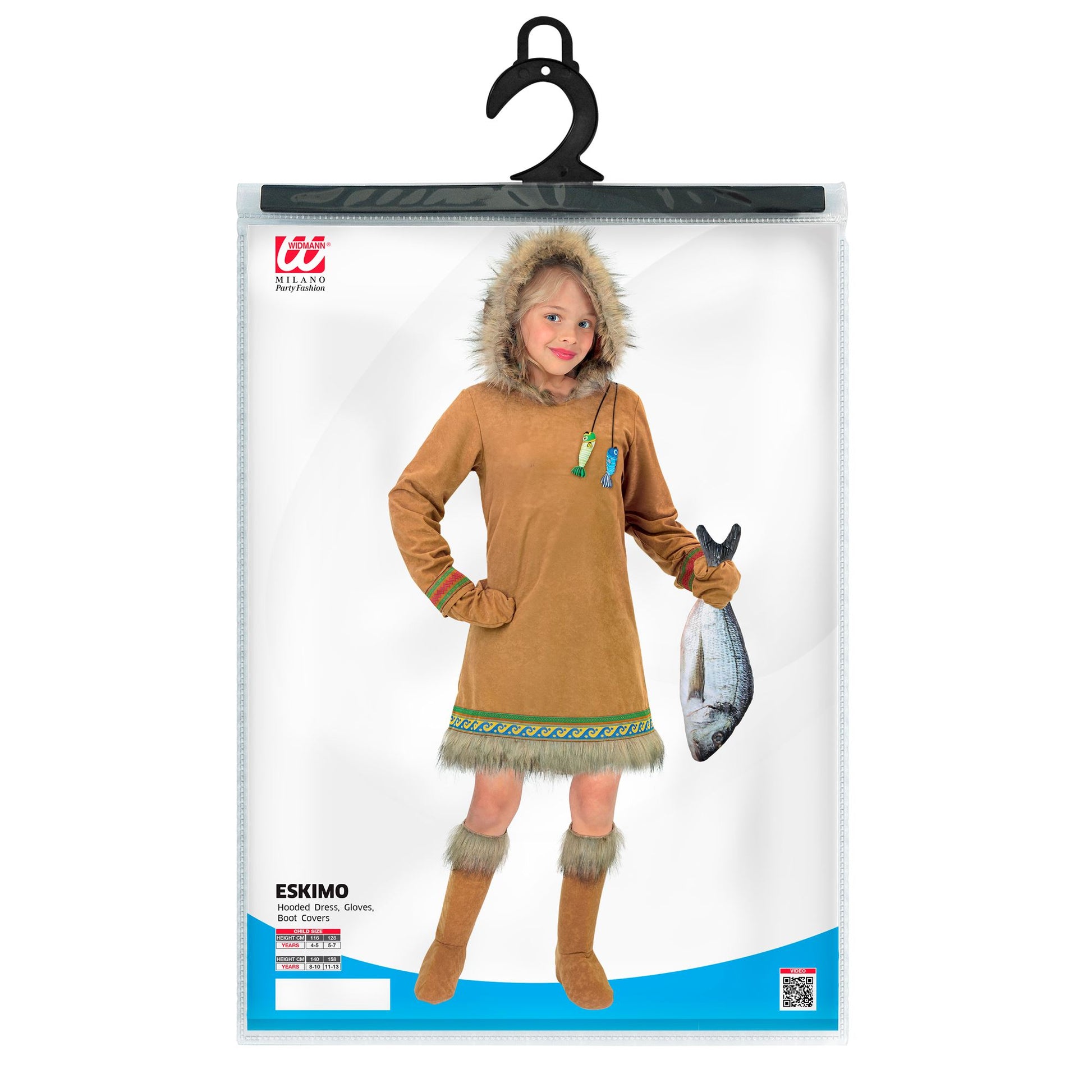 "ESKIMO" (Kleid mit Kapuze, Handschuhe, Stiefelüberzieher) – Ansicht 5
