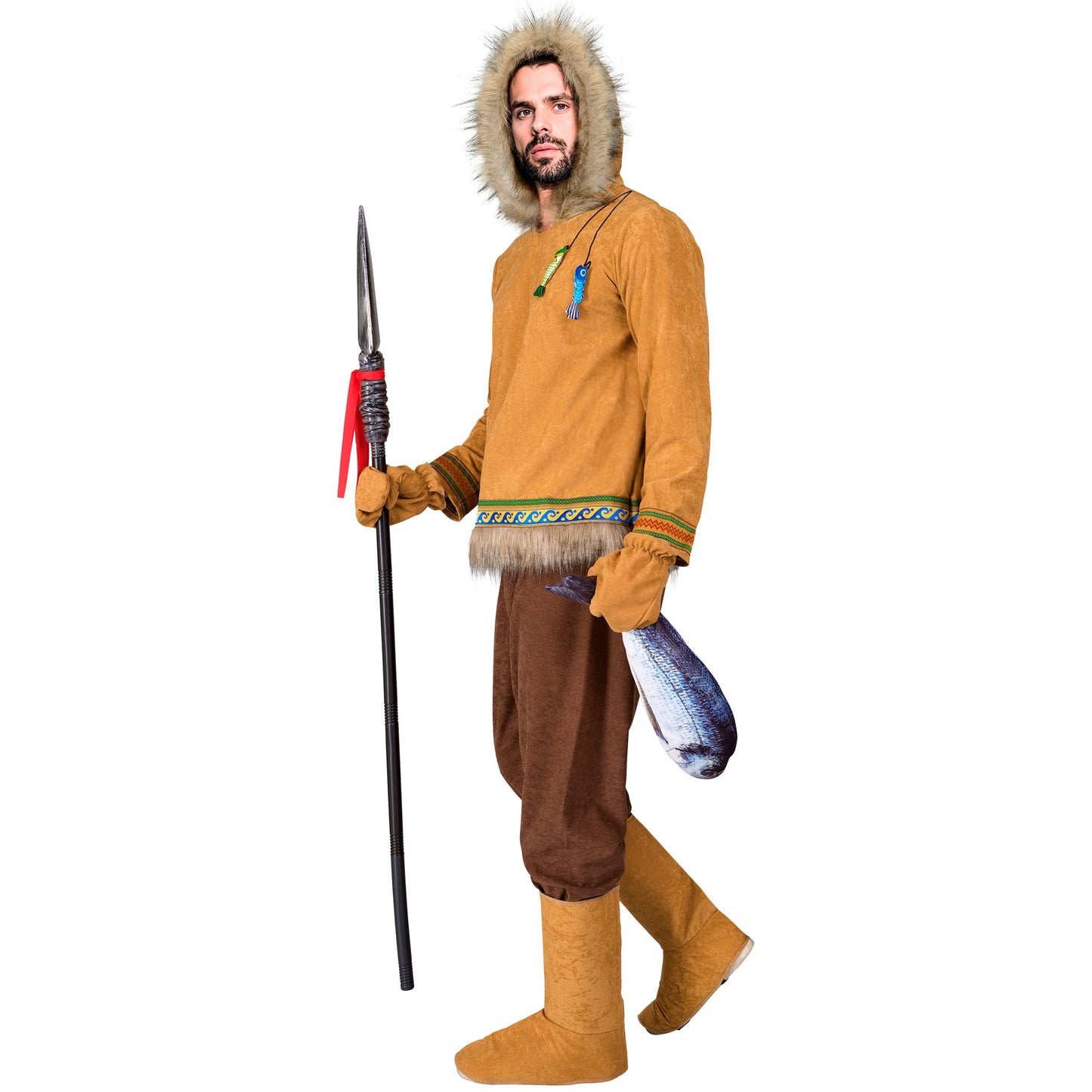 "ESKIMO" (Oberteil mit Kapuze, Hose, Handschuhe, Stiefelüberzieher) – Ansicht 4