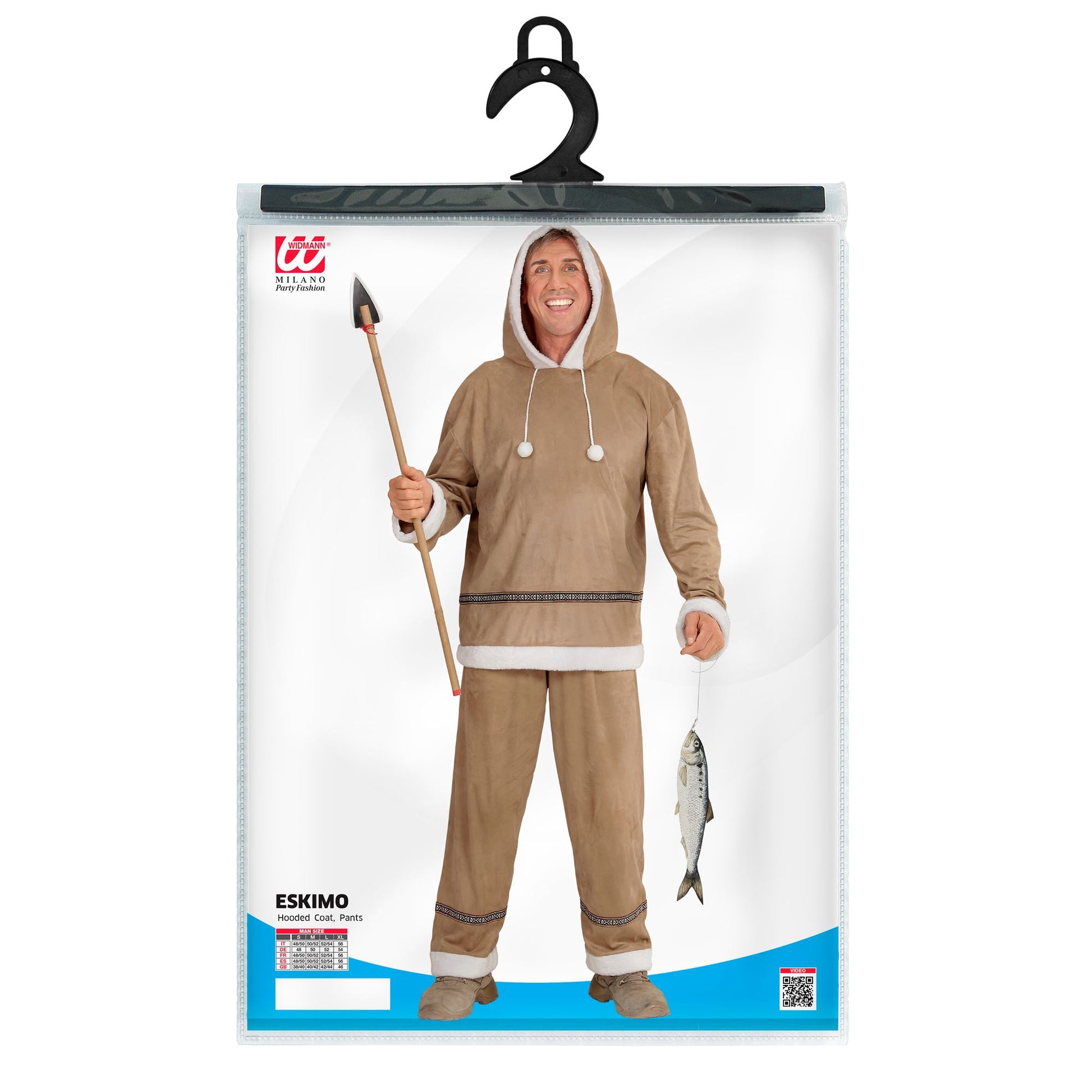 "ESKIMO" (Oberteil mit Kapuze, Hose) – Ansicht 4