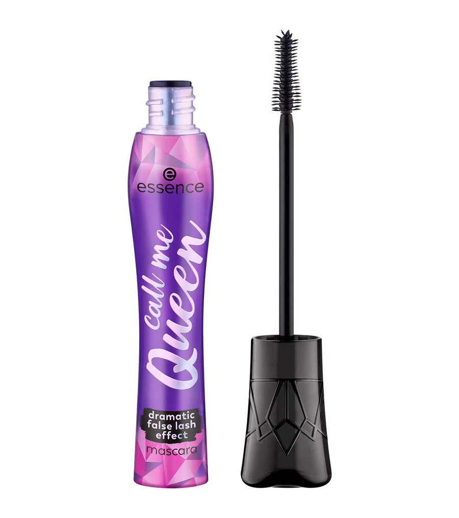 Essence, Call Me Queen Dramatic, Falsche Wimpern Effekt, Wimperntusche, Schwarz, 11.5 ml
