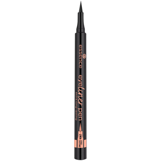 Essence Essence, Eyeliner Pen, Präzise, Intensiv, Flüssiger Eyeliner, 10, Schwärzestes Schwarz, 1 ml Regular