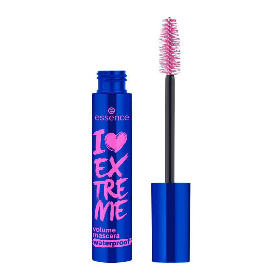 Essence, I Love Extreme, Wasserdicht, Volumen, Wimperntusche, Schwarz, 12 ml