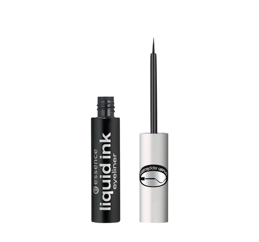 Essence Essence, Liquid Ink, Bürste, Flüssiger Eyeliner, 01, Schwarz, 3 ml Regular