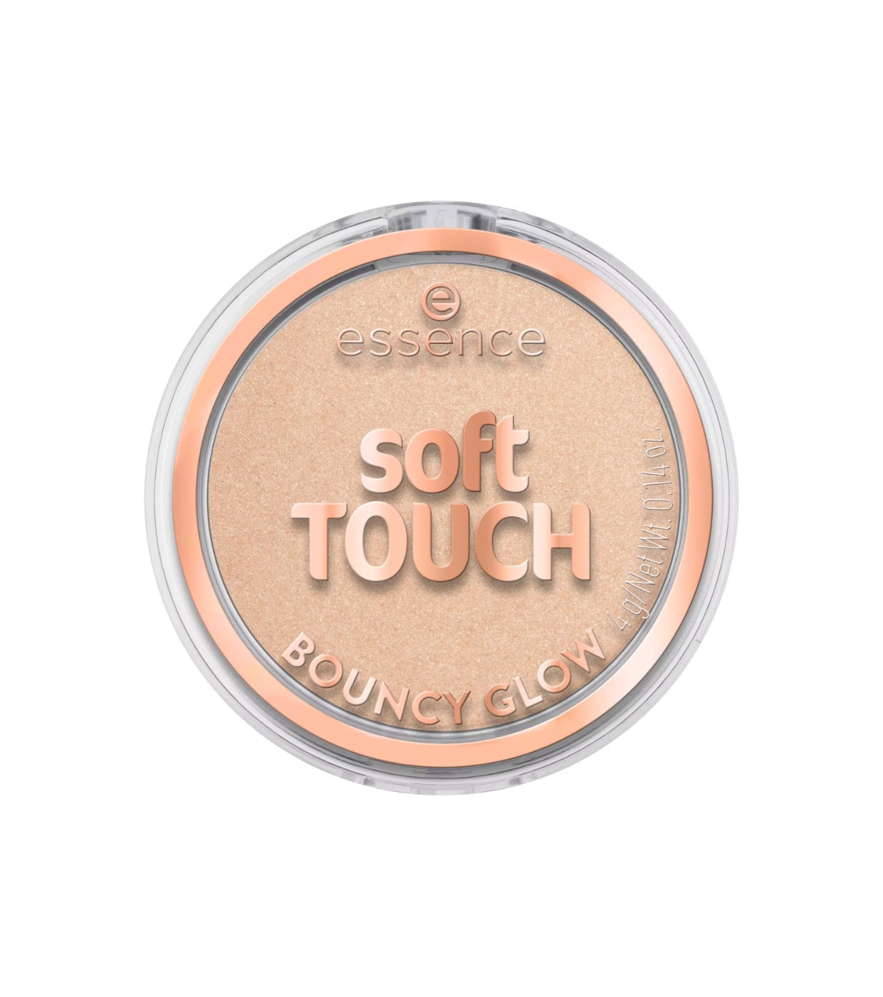 Essence, Soft Touch Bouncy Glow, Hervorhebung, Highlighter-Puder, 10, Soft Glaze, 4 g
