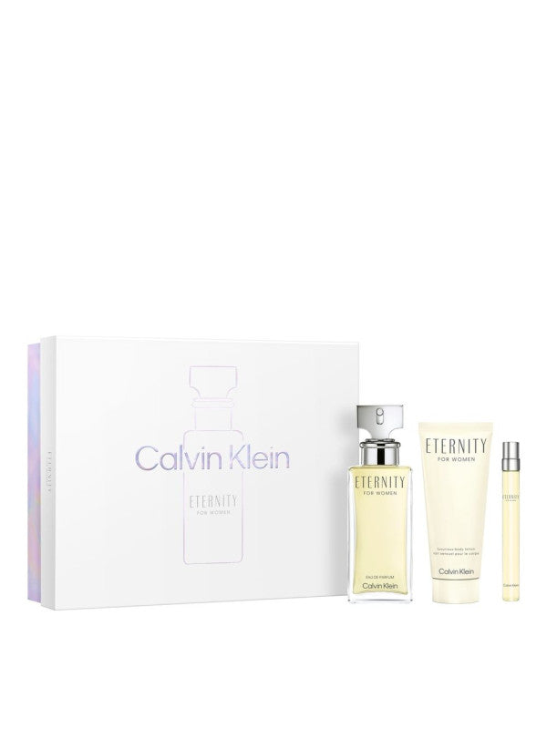 CALVIN KLEIN CALVIN KLEIN Eternity Woman Set Eau de Parfum 100 ml Body Lotion 100 ml EdP 10 ml Parfüm