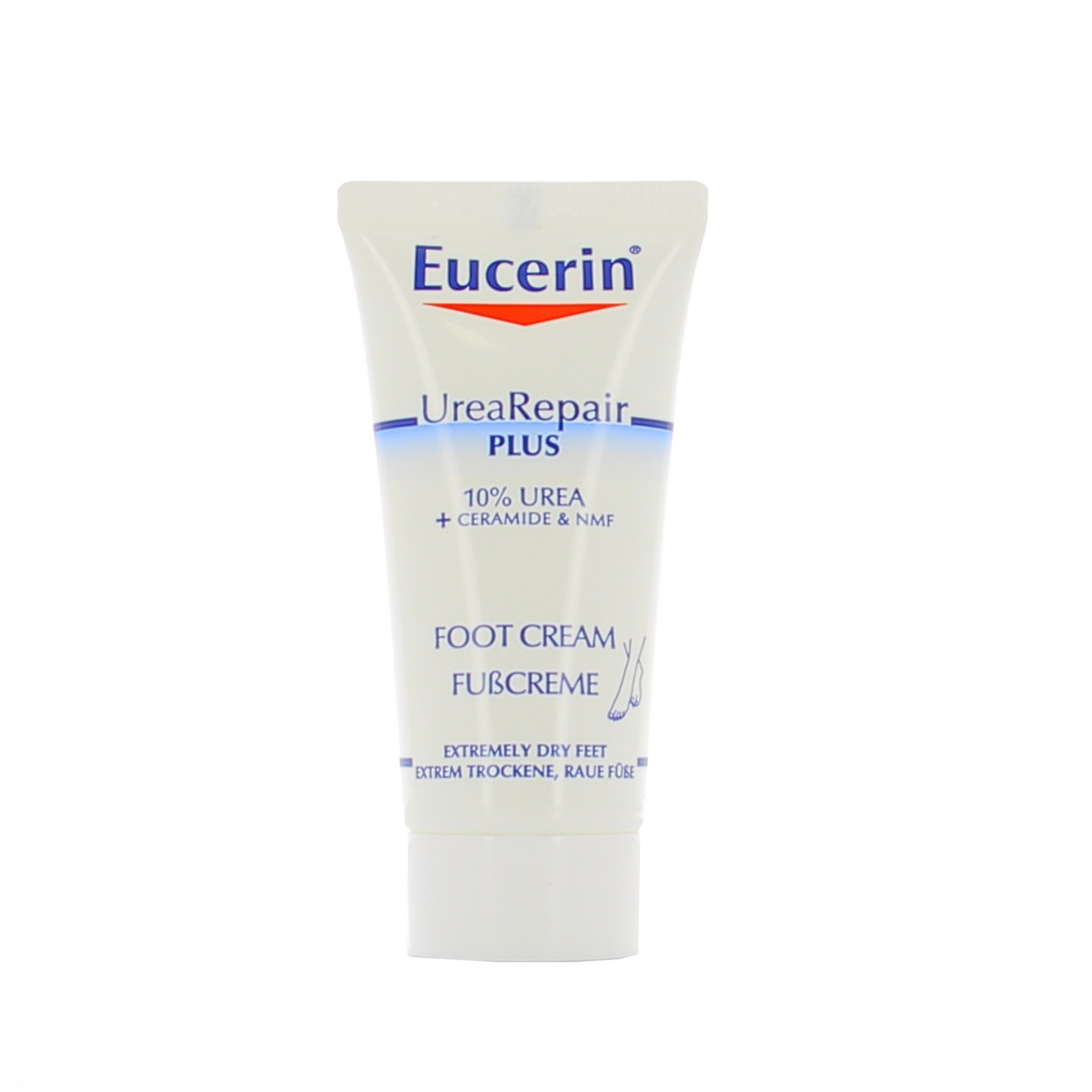 Eucerin, Repair Plus, 10% Harnstoff, Reparatur, Fußcreme, 20 ml *Tester