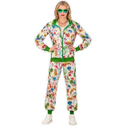 "EURO PARTY FASHION TRAININGSANZUG" (Oberteil, Hose) – Ansicht 3
