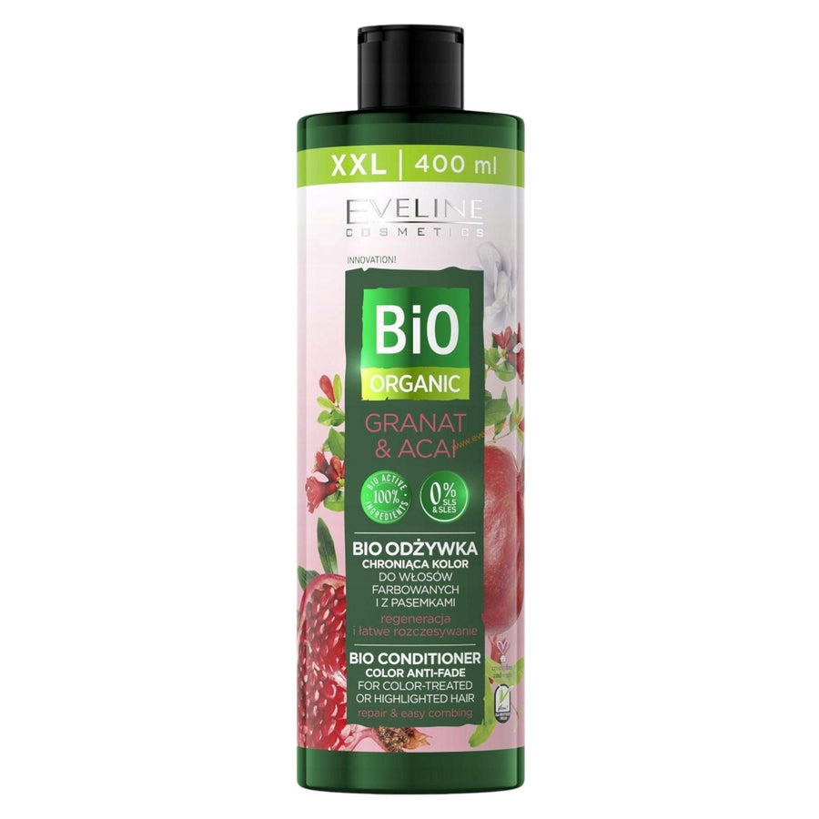 Eveline Cosmetics Eveline Cosmetics, Bio Organic, Haarspülung, Farbschutz, 400 ml *Tester