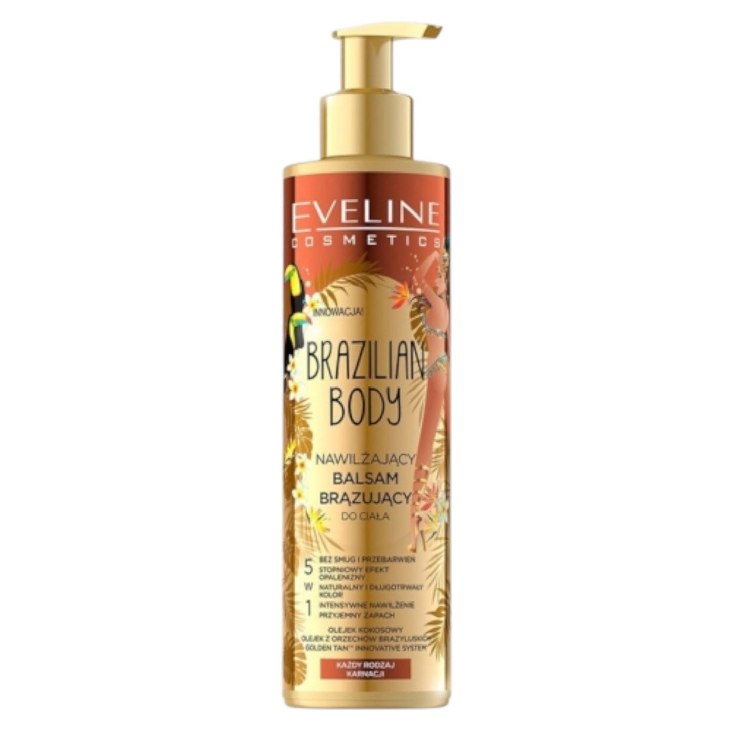 Eveline Cosmetics, Brazilian Body, Hydratation, Körperbalsam, 200 ml *Tester