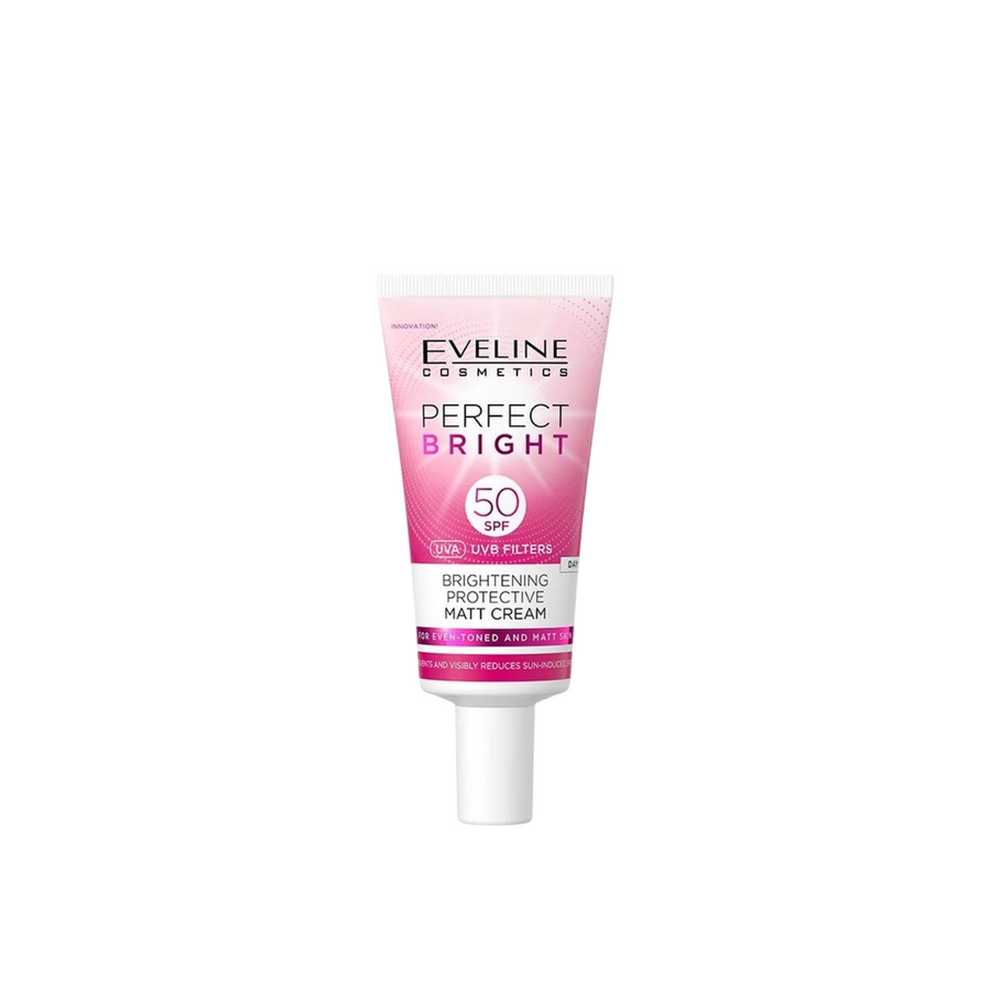 Eveline Cosmetics Eveline Cosmetics, Perfect Bright, Aufhellung, Tag, Sahne, Für das Gesicht, SPF 50, 30 ml Regular
