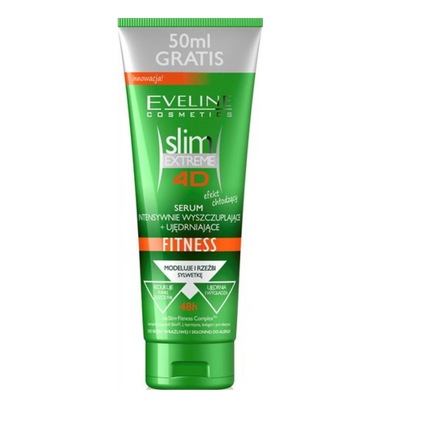 Eveline Cosmetics, Slim Extreme 4D, Anti-Cellulite & Schlankheits, Körperserum, Täglich, 250 ml