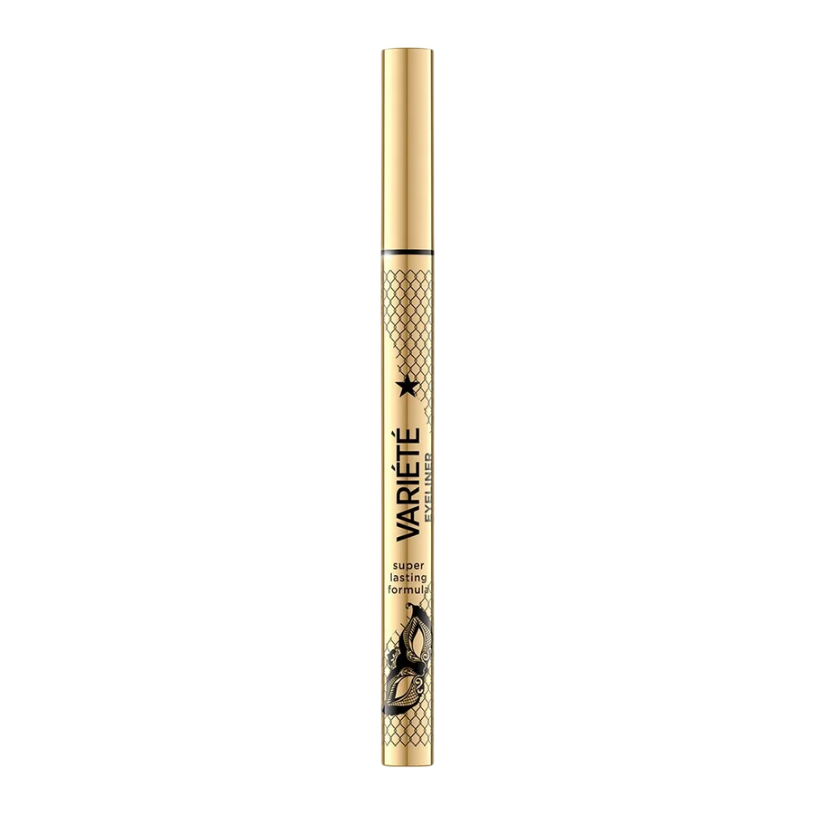 Eveline Cosmetics Variete flüssiger Eyeliner Ultra Schwarz 4 ml