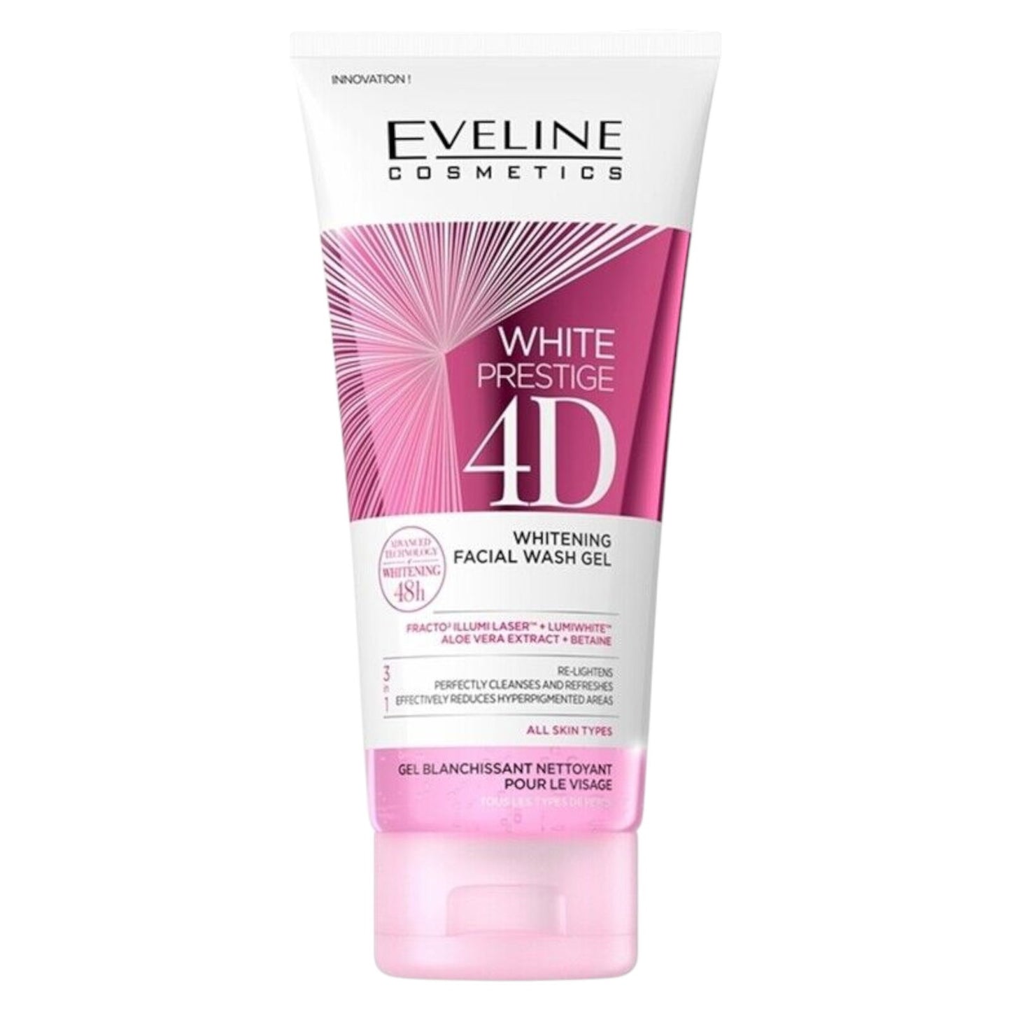 Eveline Cosmetics, White Prestige, Aufhellung, Gel, Für das Gesicht, 200 ml *Tester