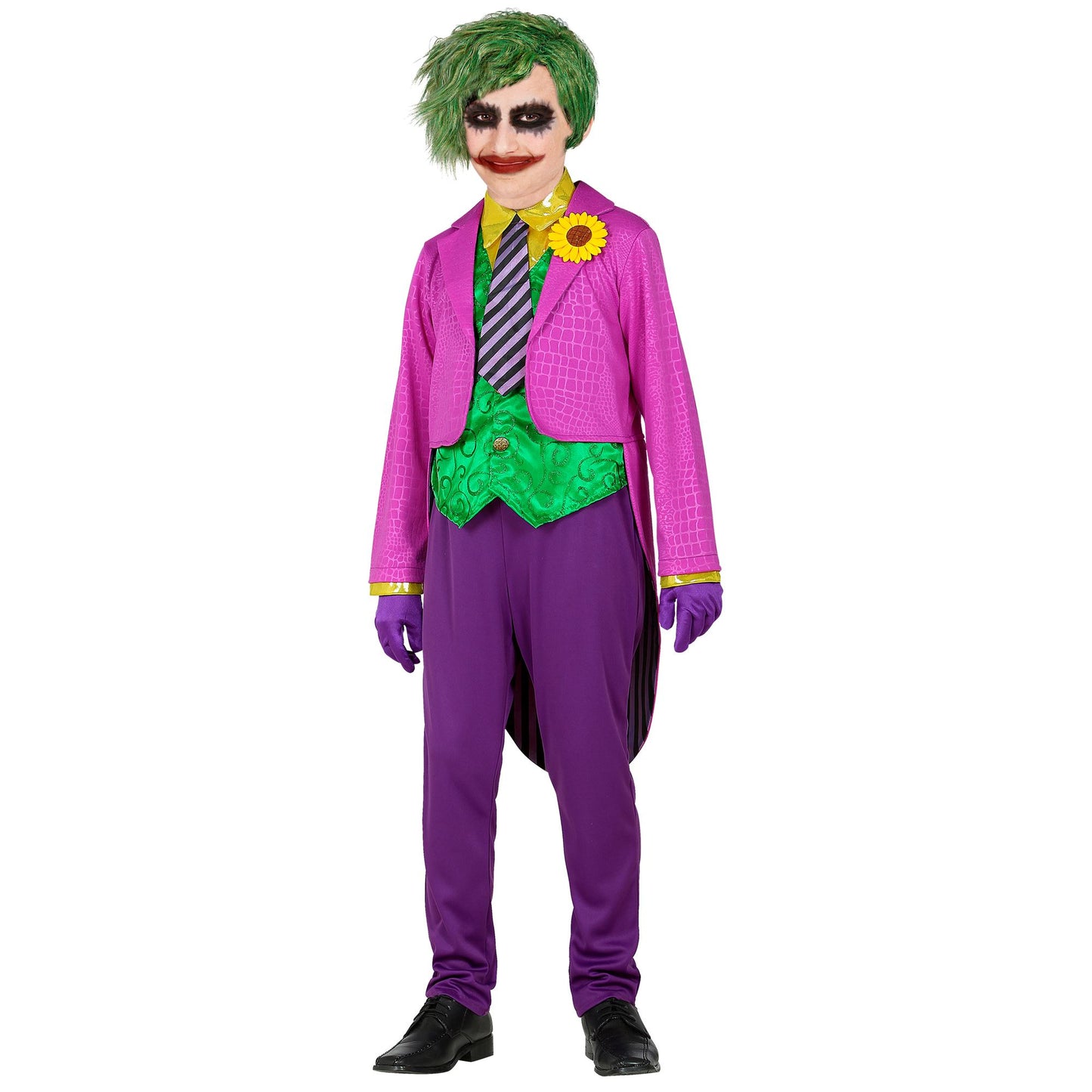 "EVIL CLOWN" (Frack mit Hemd und Weste, Hose, Krawatte, Handschuhe) – Ansicht 3